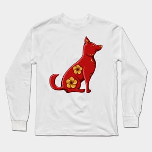 the dog Long Sleeve T-Shirt